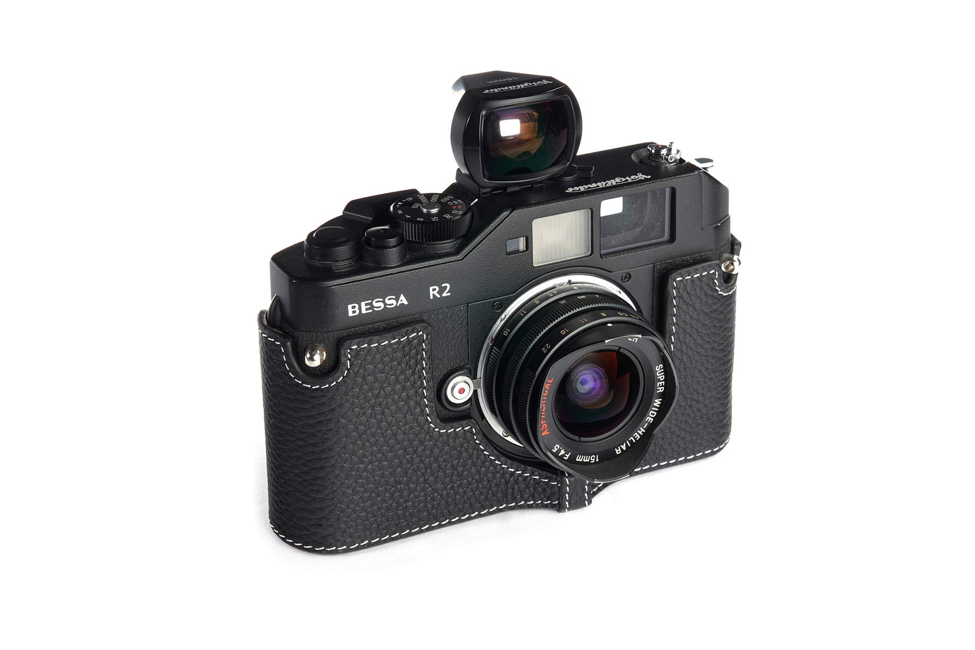 Amazon | Voigtlander Bessa R2ケース、BolinUS ハンドメイド本革